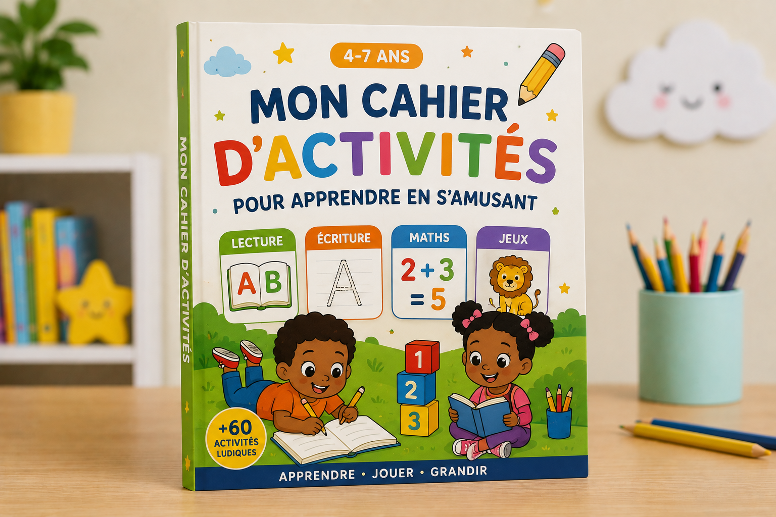 Mon cahier d'activités — 4 à 7 ans